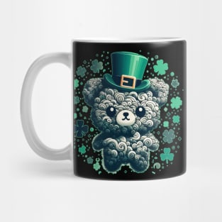 Happy st patricks day Kawaii green bear Mug